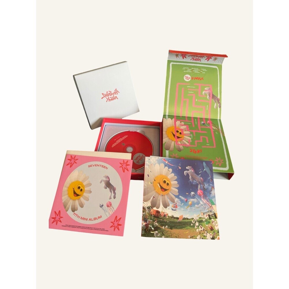 SEVENTEENTH HEAVEN- 11th Mini Album (PM 2:14) CD+2 P.Book+2P.Card+Poster - Picture 4 of 4